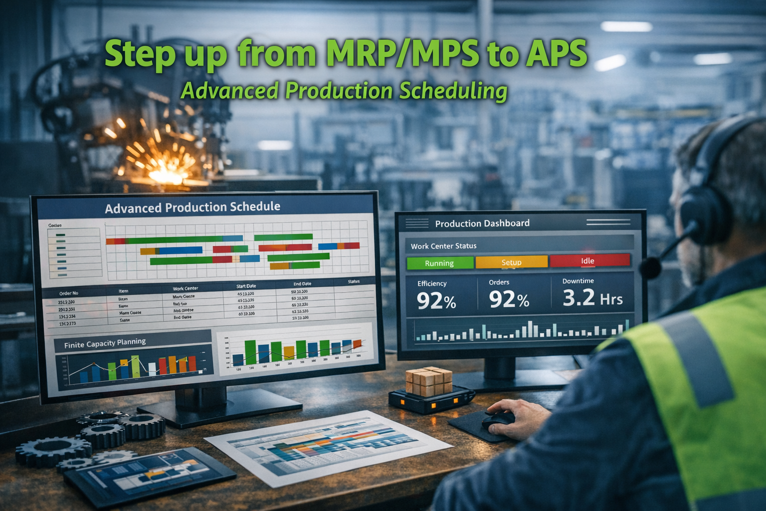 Step Up from MRP & MPS to APS in Business Central
