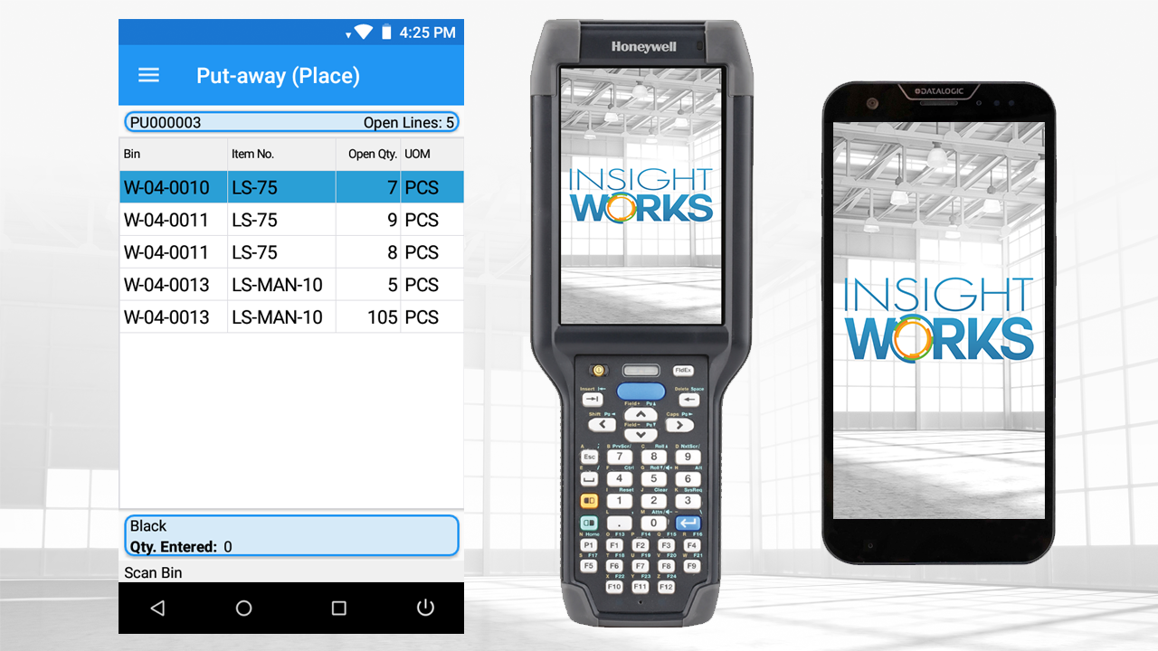 Warehouse Insight Put-away